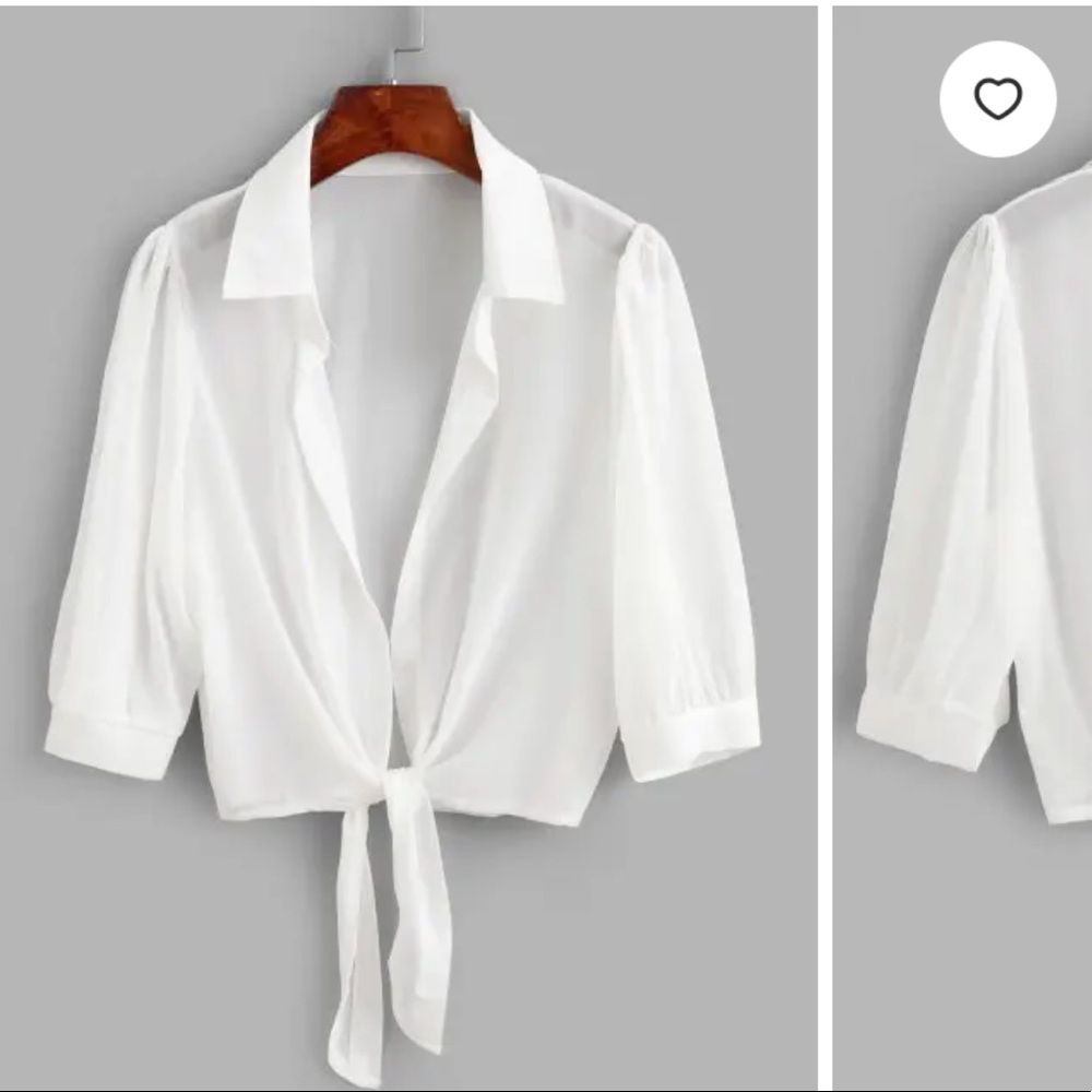 New sheer beach top! One size fits all!